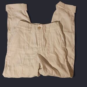 A New Day Cream Ankle Pants